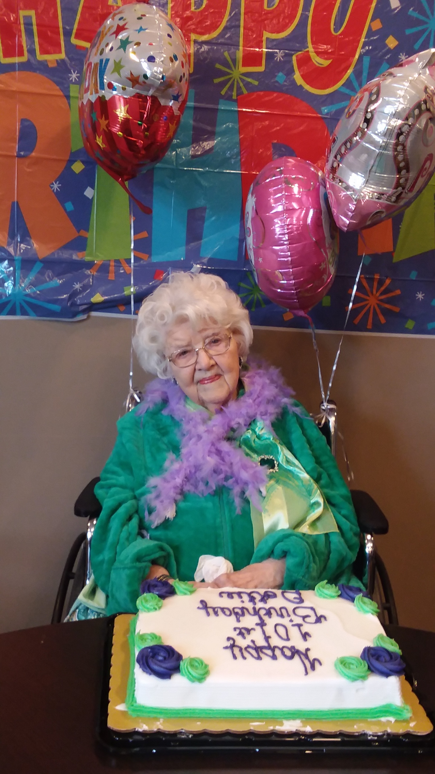 Auburn Village Resident Celebrates 101st Birthday
